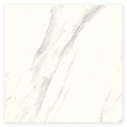Pietra Bianco Marble-Look Tile shown on a white background