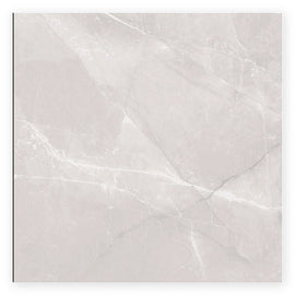 Pietra Latte Marble-Look Tile shown on a white background