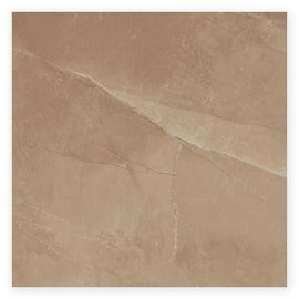 Pietra Sienna Marble-Look Tile shown on a white background