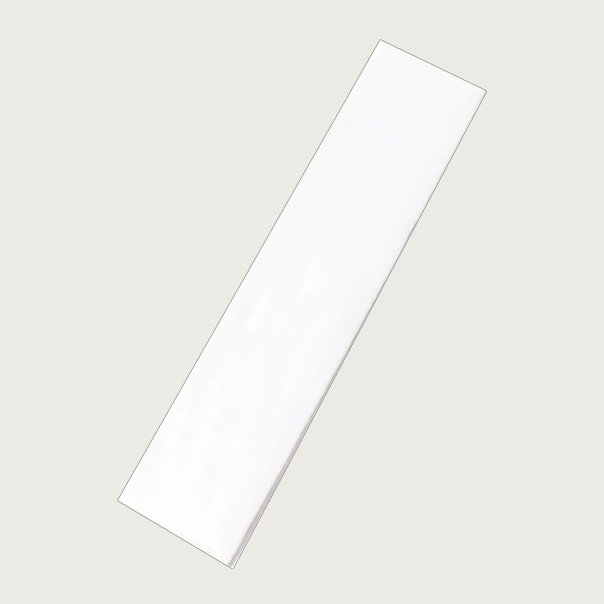 Studio Crest Wave Subway Tile shown on a light grey background