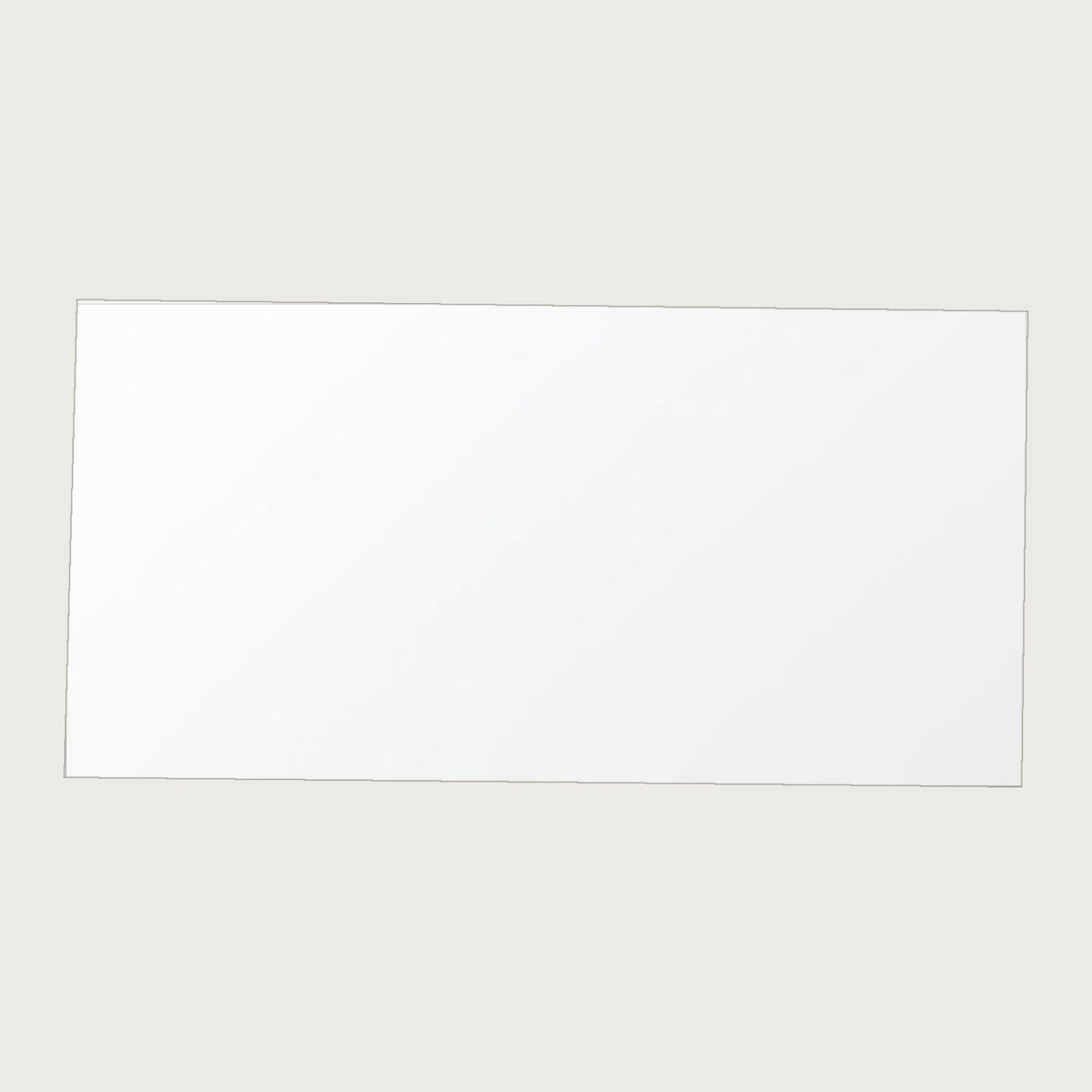 Studio Pure White Wall Tile shown on a light grey background