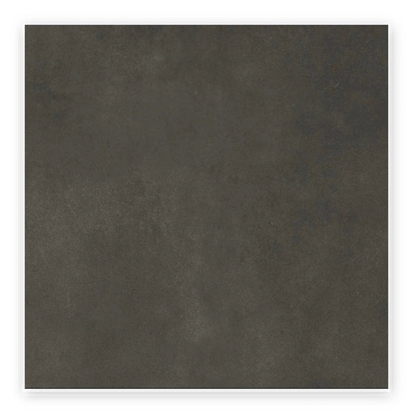 Urban Graphite Concrete-Look Tile shown on a white background