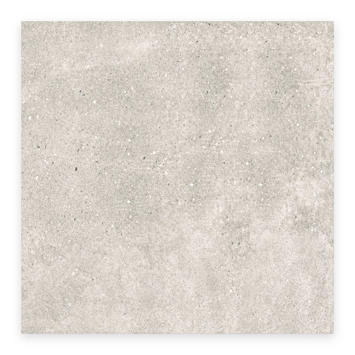 Quarry Ash Concrete-Look Tile shown on a white background