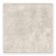 Quarry Ash Concrete-Look Tile shown on a white background