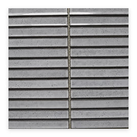 Studio Graphite Strip tile sheet shown on a white background