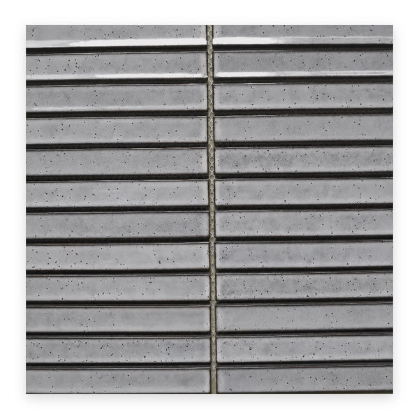 Studio Graphite Strip tile sheet shown on a white background