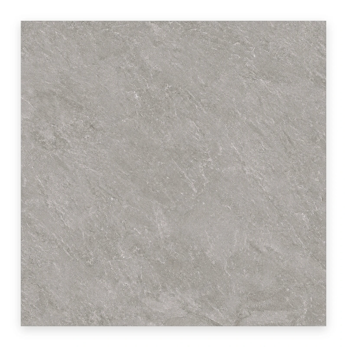 Ridge Grey Stone-Look Tile shown on a white background