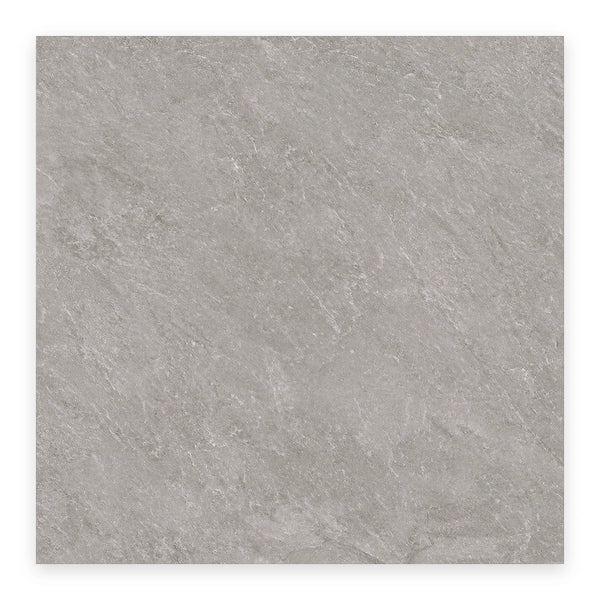 Ridge Grey Stone-Look Tile shown on a white background