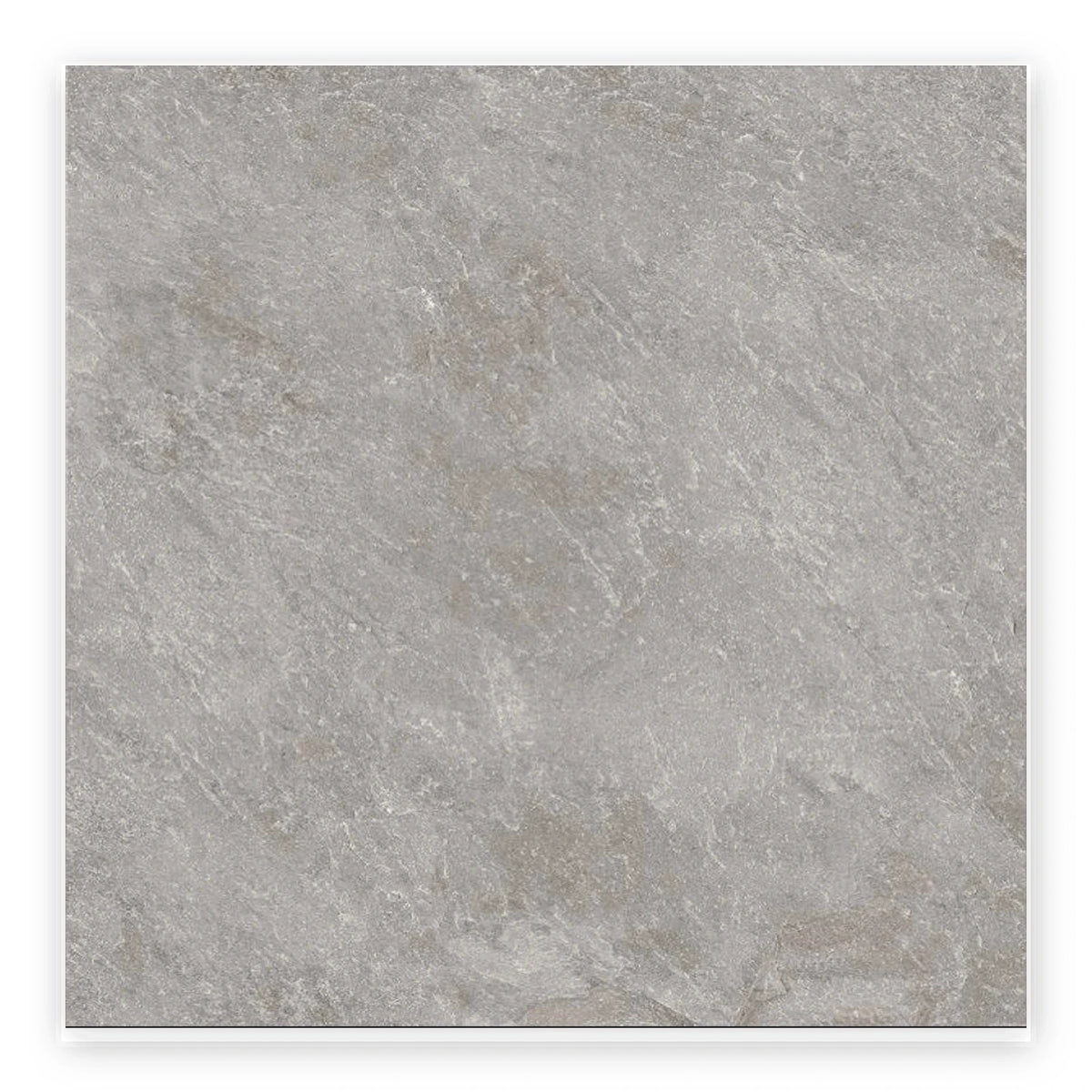 Ridge Grey Stone-Look Tile shown on a white background