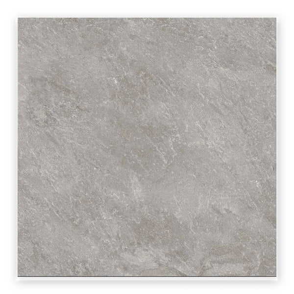 Ridge Grey Stone-Look Tile shown on a white background