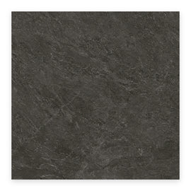 Ridge Charcoal Stone-Look Tile shown on a white background