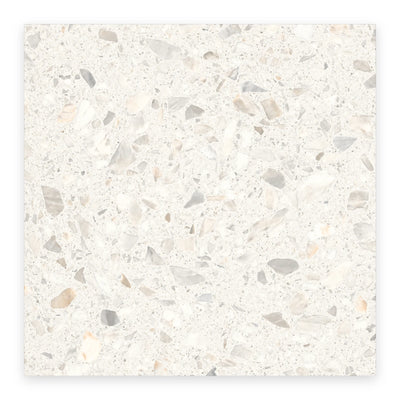 Haven White Terrazzo-Look Tile