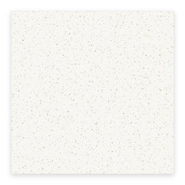 Haven Fine White Terrazzo-Look Tile shown on a white background
