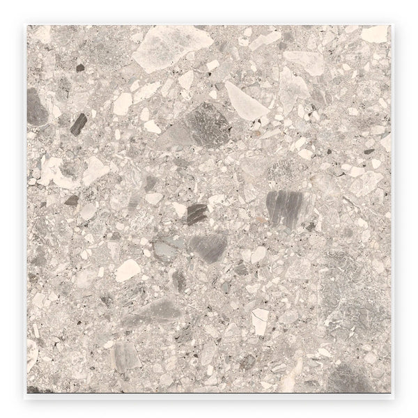 Haven In/Out Terrazzo-Look Tile shown on a white background