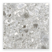 Haven Pebble In/Out Terrazzo-Look Tile shown on a white background
