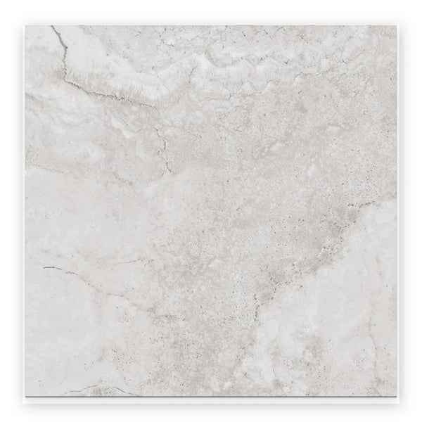 Coastal Dune Travertine-Look Tile shown on a white background