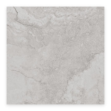 Coastal Mist Travertine-Look Tile shown on a white background