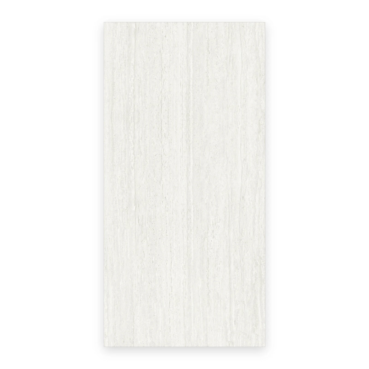 Coastal Alabaster Travertine-Look Tile shown on a white background