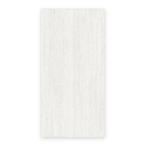 Coastal Alabaster Travertine-Look Tile shown on a white background
