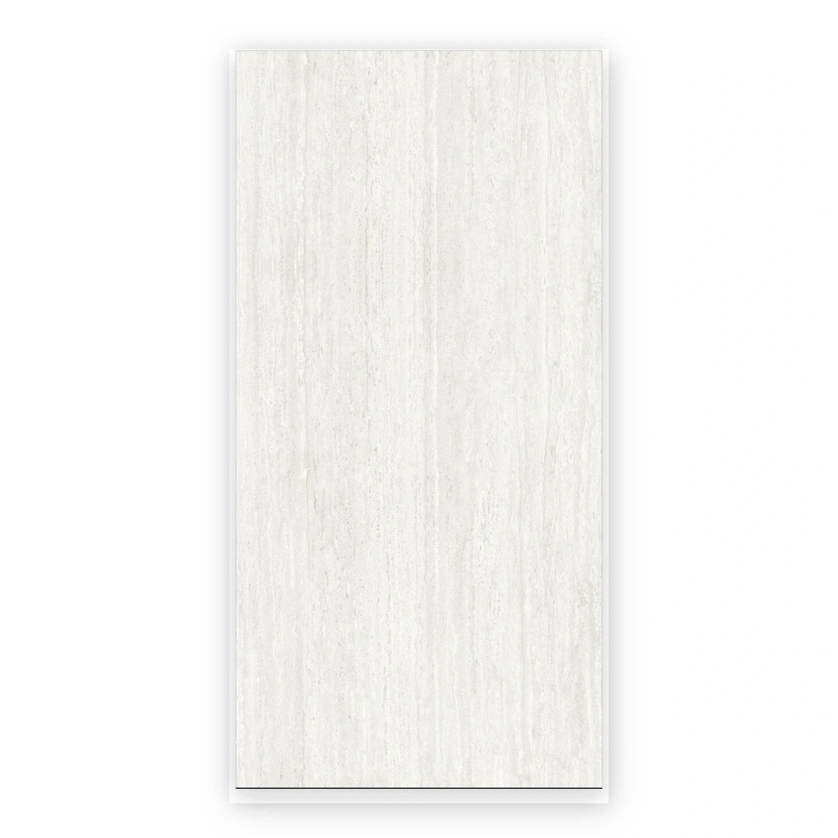 Coastal Alabaster Travertine-Look Tile shown on a white background