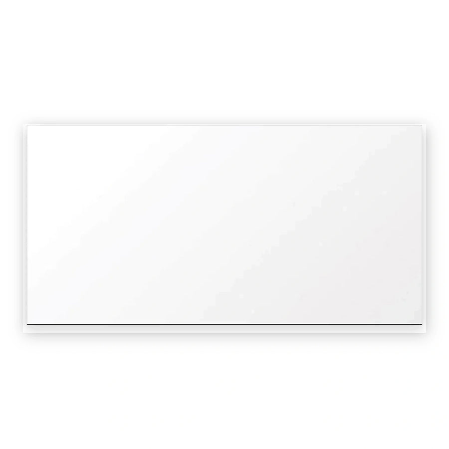 Studio Pure White Wall Tile shown on a white background